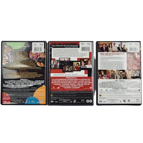 Oceans Ocean's Eleven / Ocean's Twelve / Ocean's Thirteen Box Set DVD Collection - Picture 5 of 7